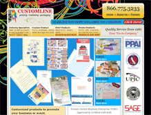 Tablet Screenshot of customline.biz